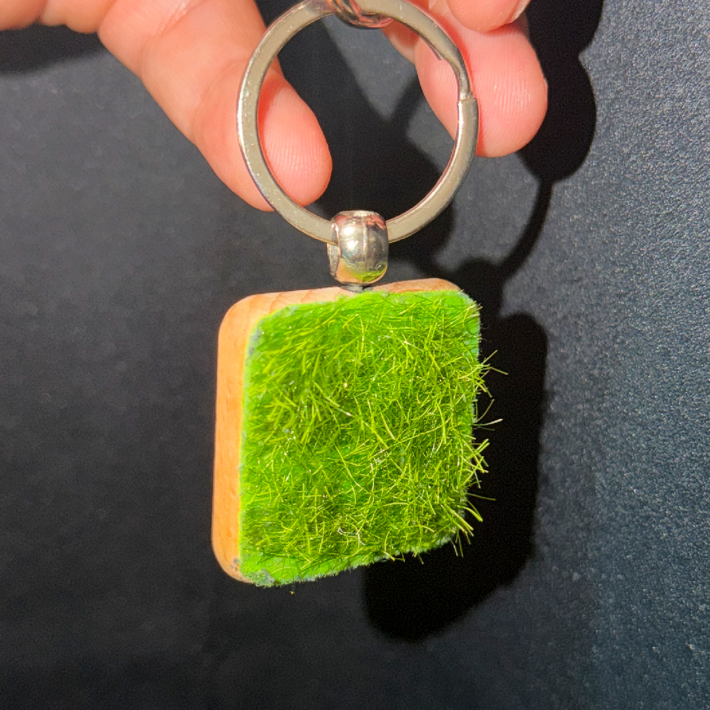 Touch Grass Keychain